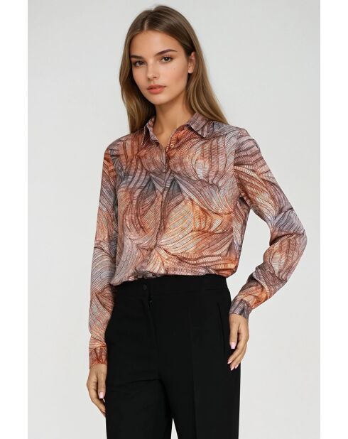 Mehrfarbige Bluse Liora