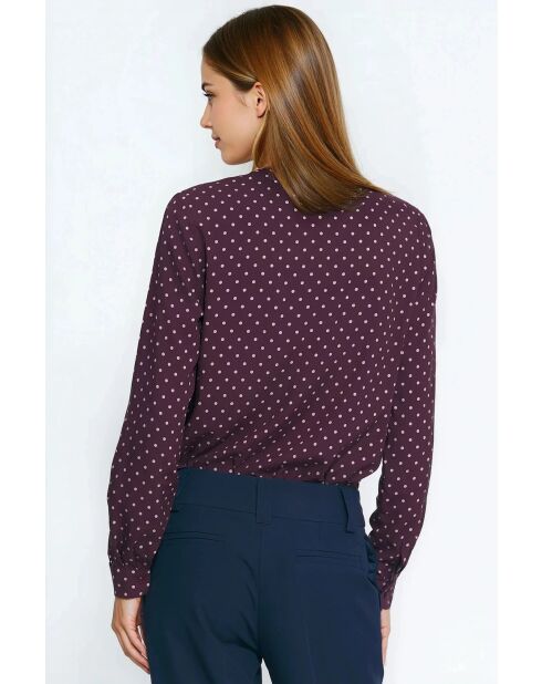 Chemise Nerélya Bordeaux