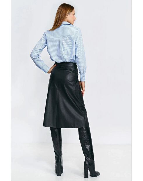 Chemise Cyédrina Rayures bleue