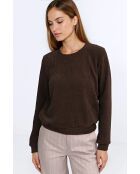 Sweat Elvoryne Brun