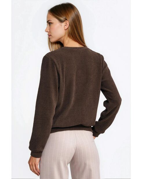 Sweat Elvoryne Brun
