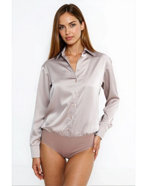 Chemise Vaelyrine Beige