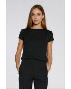 Schwarze Bluse Rhelysia