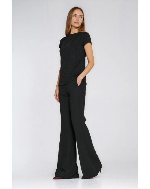 Schwarze Bluse Rhelysia