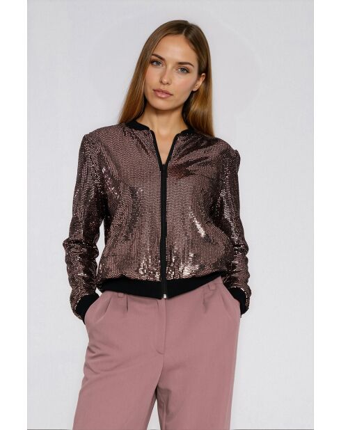 Sweat-shirt Elyssara Cuivre