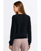 Sweat-shirt Elvoryne Noir