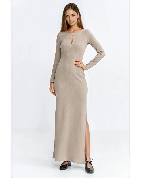 Sélianor Beiges Kleid
