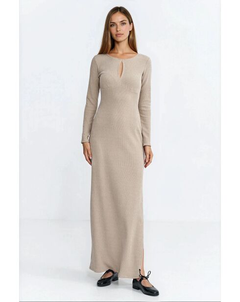 Sélianor Beiges Kleid