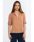 Blouse Solenne Caramel