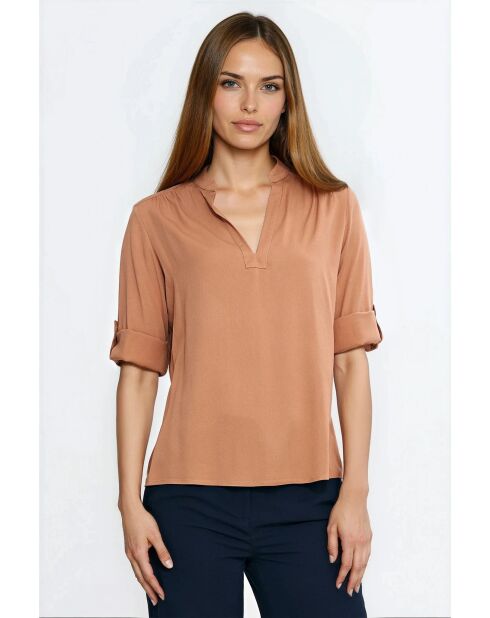 Blouse Solenne Caramel