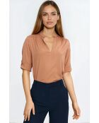 Blouse Solenne Caramel