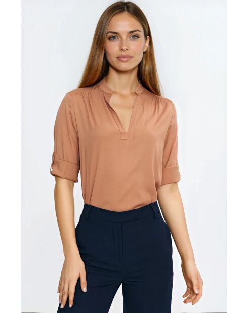 Blouse Solenne Caramel