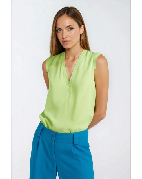 Blouse Arwen Citron Verte