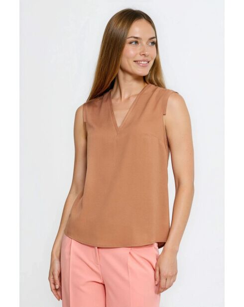 Blouse Isaline Caramel
