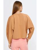 Blouse Nysaléa Caramel