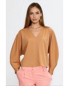 Blouse Nysaléa Caramel