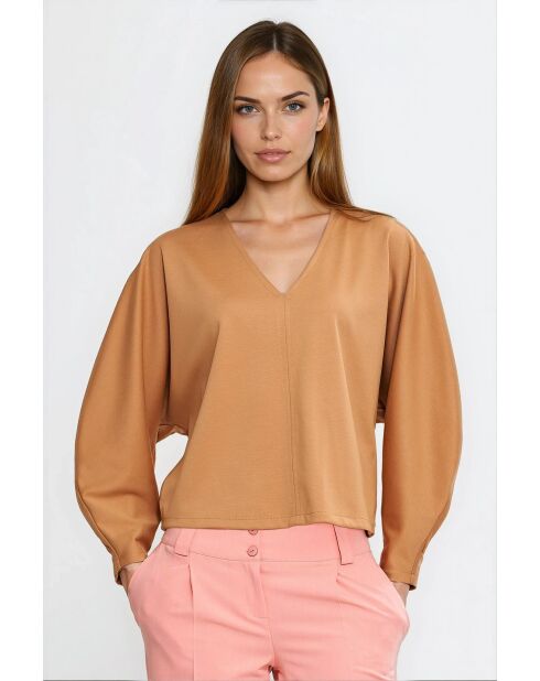 Blouse Nysaléa Caramel