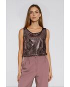 Blouse Naeryss Cuivre