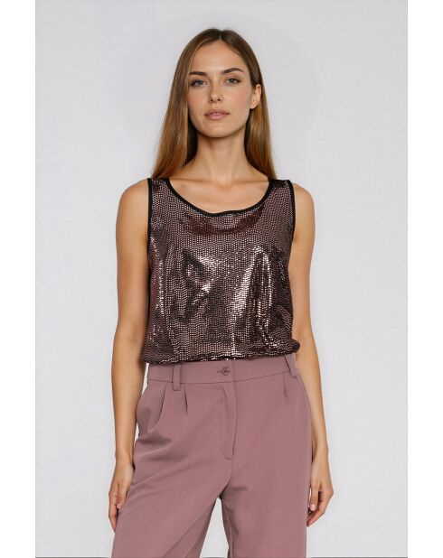 Blouse Naeryss Cuivre