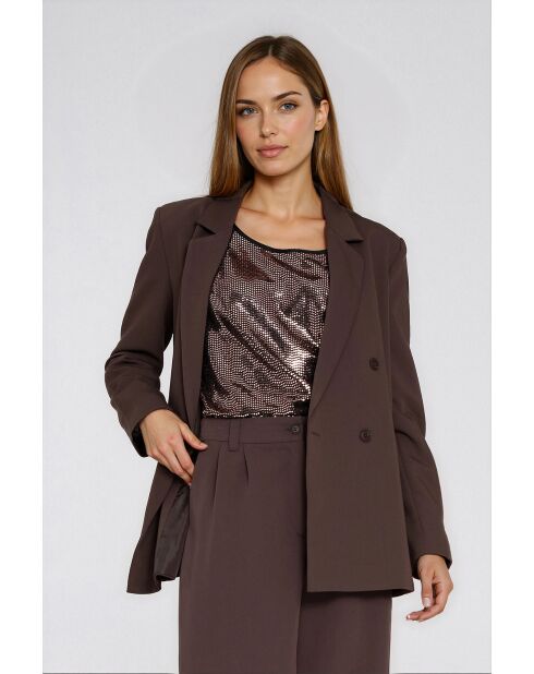 Blouse Naeryss Cuivre