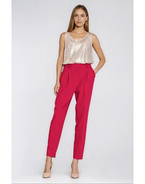 Pantalon Éloanne Rouge