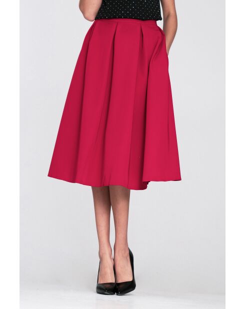 Jupe Malenya Rouge