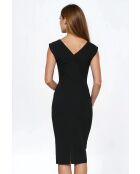 Schwarzes Calysséa-Kleid