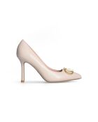 Escarpins Giusy Crème