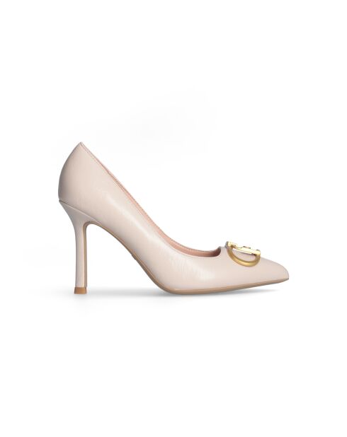 Escarpins Giusy Crème