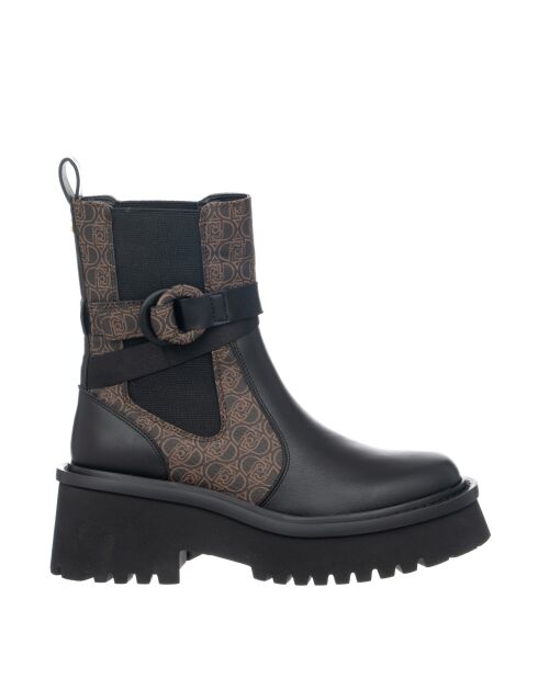 Boots Flair Noires Marron