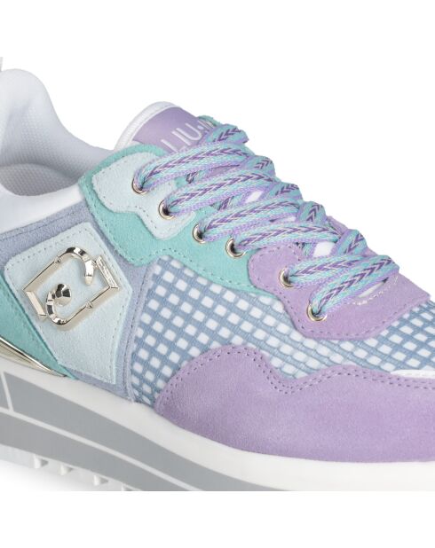 Sneakers Maxi Wonder Améthyste/Émeraude