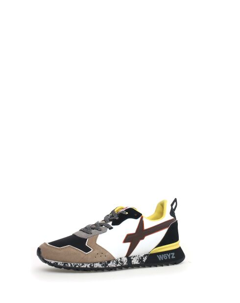 Sneakers Breeze Blancs Marine Rouges