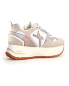 Sneakers en Cuir Anny beiges