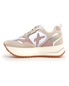 Sneakers en Cuir Anny beiges