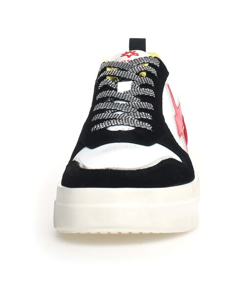 Sneakers en Cuir Bond noires