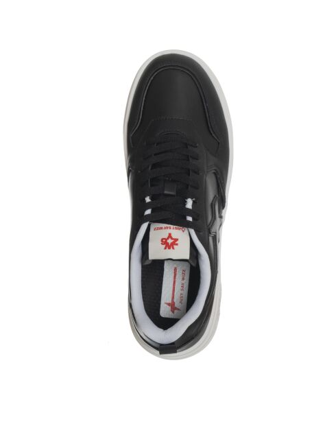 Sneakers en Cuir Bond noires