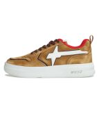 Sneakers en Cuir Bond marron