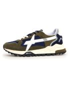 Sneakers en Cuir Breeze kaki