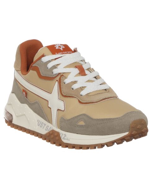 Sneakers en Cuir Breeze beiges