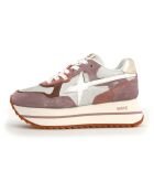 Sneakers en Cuir Deva grises