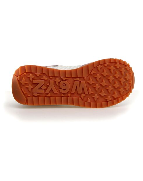 Sneakers en Cuir Deva grises