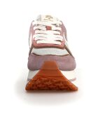 Sneakers en Cuir Deva grises