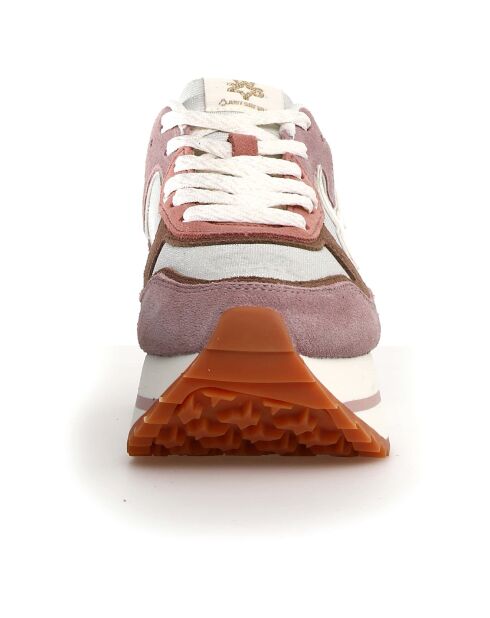 Sneakers en Cuir Deva grises