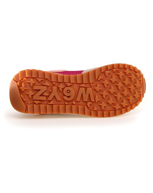 Sneakers en Cuir Deva beiges