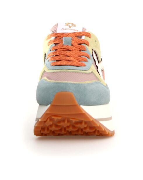 Sneakers en Cuir Deva blanches