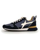 Sneakers en Cuir Jet bleu marine