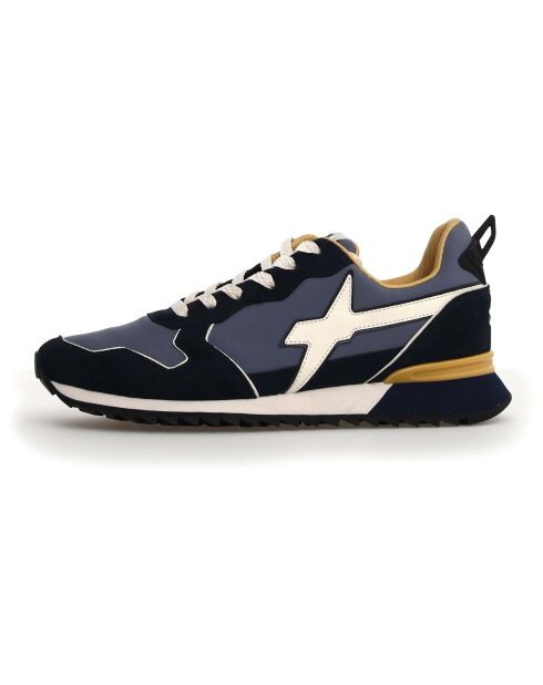 Sneakers en Cuir Jet bleu marine