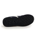 Sneakers en Cuir Jet bleu marine