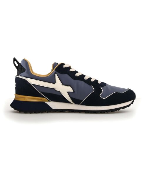 Sneakers en Cuir Jet bleu marine