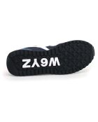 Sneakers en Cuir Jet bleues